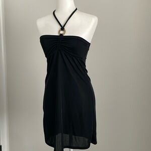 Ralph Lauren black  coverup dress.